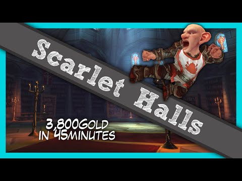 Farming Scarlet Halls - Items worth 3,800G in 45min
