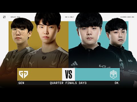 GEN vs. DK 매치 하이라이트 | Quarter Finals | 10.23 | 2022 월드 챔피언십