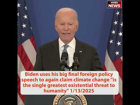 Biden's Final Foreign Policy Speech: 'America Is Stronger, Adversaries Are Weaker'; Afghan Resettlement, Climate Claims