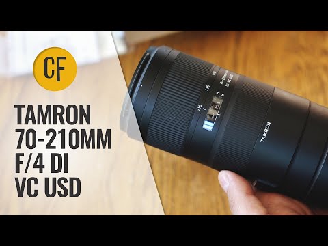 External Review Video piYI_gcckPw for Tamron 70-210mm F/4 Di VC USD Full-Frame Lens (2018)