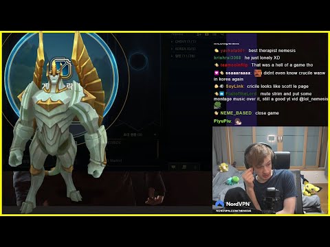 Nemesis DIDNT want to play GALIO VS TES