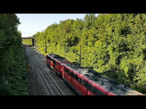 BR 151 Doppeltraktion auf falschem Gleis in Stuttgart