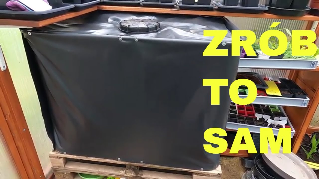 109. Zbiornik na deszczówkę, osłona przed glonami. Cześć 2