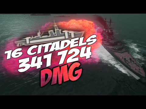 Stalingrad 341k damage || World of Warships