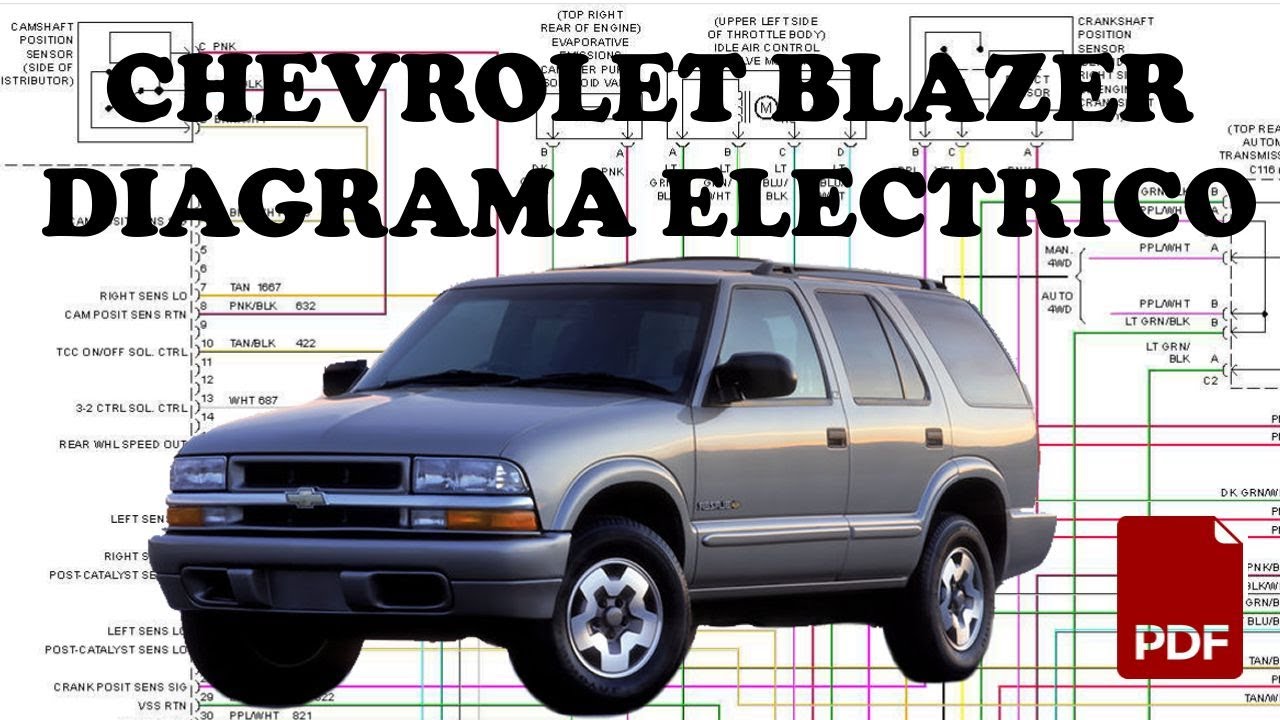DIAGRAMA ELECTRICO CHEVROLET BLAZER PDF