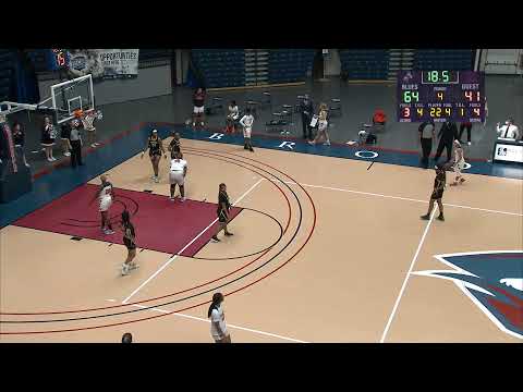 Brookdale Women's Basketball Jersey Blues vs Community College of Philadelphia Lions