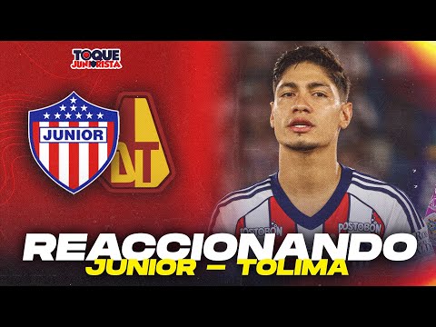 Reaccionando Junior de Barranquilla vs. Deportes Tolima | Rueda de prensa #toquesports