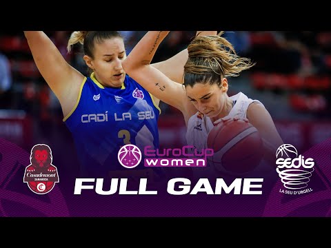 Casademont Zaragoza v Cadi La Seu | Full Basketball Game |  EuroCup Women 2022-23