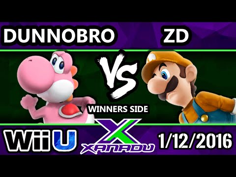 S@X 132 - DunnoBro (Yoshi) Vs. ZD (Luigi) SSB4 Tournament - Smash Wii U - Smash 4