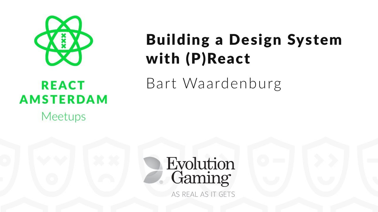 Building a design system with (p)react – Bart Waardenburg