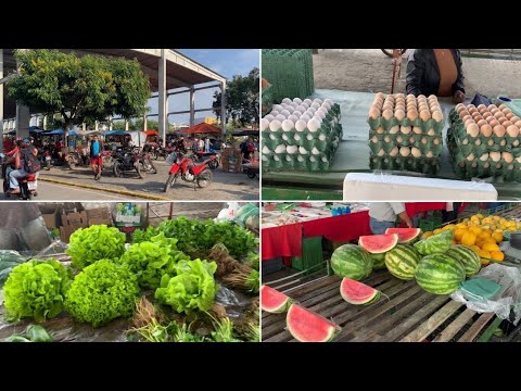 OLHA como é a feira de Riacho das Almas - PE