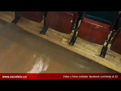 Tubo roto causa daños en el Teatro Sogamoso - Excelsio