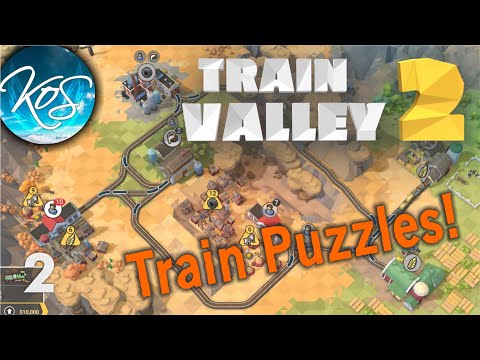 Train Valley 2, Ep 2 - PRODUCTION TRANSPORT!!! - First Look, Let's Play