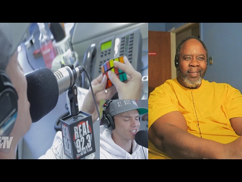 Dad Reacts to Rapper Logic Solves A Rubiks Cube During Freestyle!