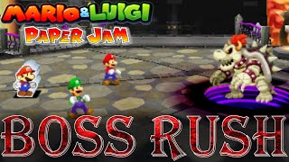 Mario & Luigi: Paper Jam - Boss Rush (Battle Ring Boss Medley)