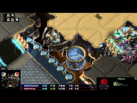 (HD950) ToySoldier vs Ptitdrogo - PvP - Heart of the Swarm [FR]