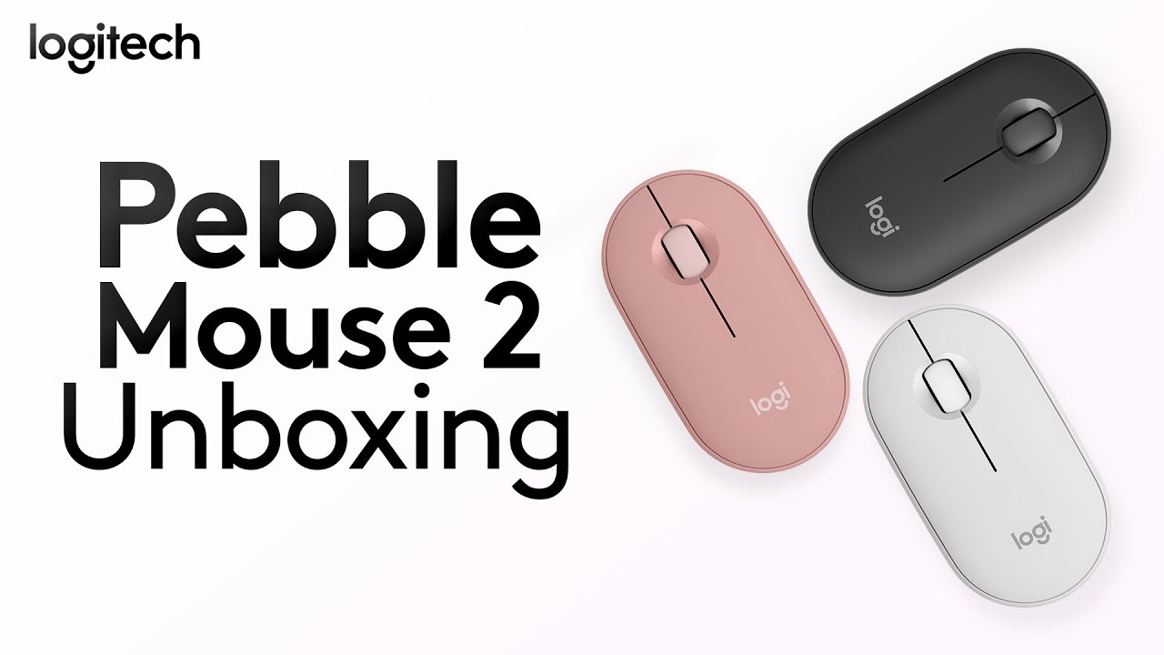 Logitech Pebble Mouse 2 Unboxing
