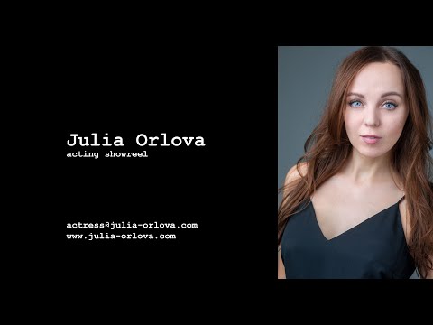 Actress Julia Orlova - Showreel 2020