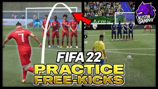 How To PRACTICE Free Kicks In FIFA 22 (Score More Free-Kicks!)