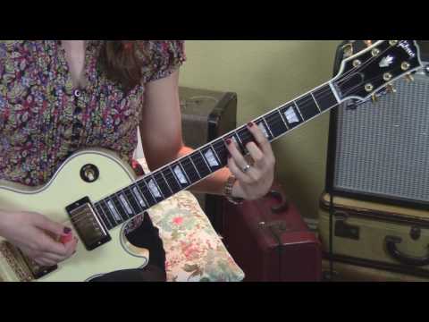 Complete Beginner Rock Guitar Lesson 4-Brain Stew-Green Day-Allison Bennett