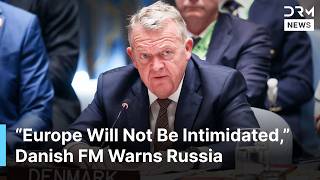 Danish FM Rasmussen Warns Russia Over Ukraine War at UN Security Council | AC1N