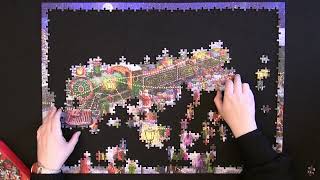 Video thumbnail for Santa's Special Delivery   Station 1000 piece Puzzle Falcon de luxe 11268 2 by Annas Puzzle