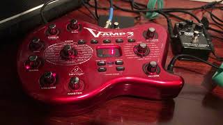 Video thumbnail for Behringer V-Amp 3 (Deluxe Blues) Demo by AskAGuitarPro