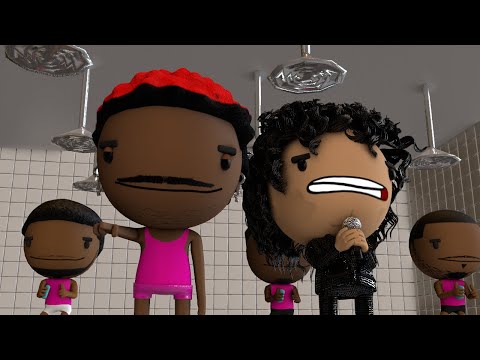 Lil Nas X Ft Michael Jackson "Beat it Industry baby!" (Animated Music Video)