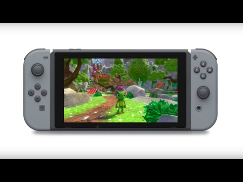 Yooka-Laylee Official Nintendo Switch Release Date Announcement Trailer