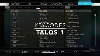 Almost every Keycode in Prey