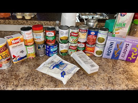 Food bank haul #seniorBox for Dec . 2025 