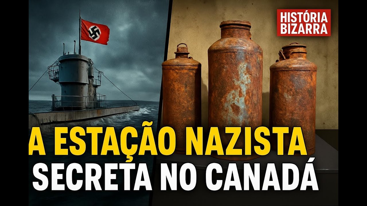 A ESTAÇÃO NAZISTA SECRETA NO CANADÁ: Esquecida por 40 anos! História Bizarra