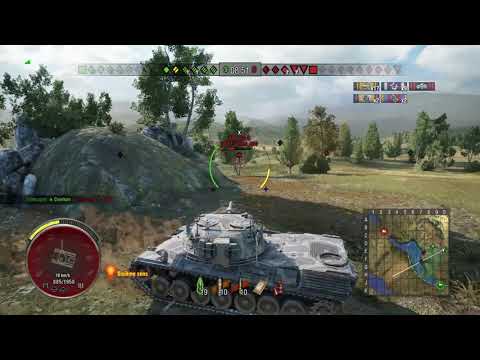 World of Tanks PS4 - Leopard 1 - Malinovka - Base Defense
