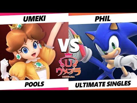 Umebura 9 - Umeki (Daisy) Vs. Phill (Sonic) SSBU Ultimate Tournament