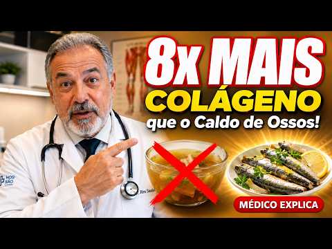 Esqueça o Caldo de Ossos! Este Alimento COMUM Tem 8x Mais Colágeno | Médico Explica