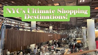 Discover NYC's Ultimate Shopping Destinations!#travel