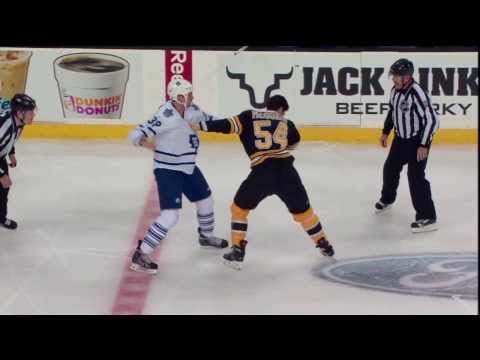 Frazer McLaren vs Adam McQuaid - Nov 9th 2013 (HD)