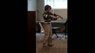 Carter's First Viola recital