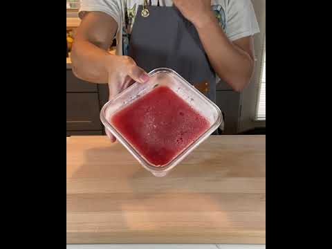 watermelon sorbet | but for dogs