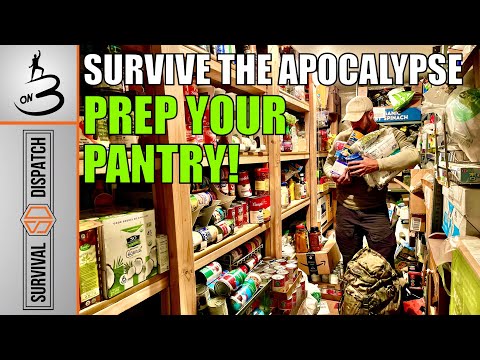 EMERGENCY Prepper Pantry - One Year Supply of FOOD | ON3 Jason Salyer