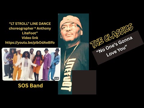 "LT STROLL" LINE DANCE( CLASSIC💥)  performed by the Chocolate Platinum "Soul Line" Dancers