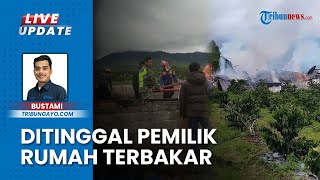 1 Rumah di Bener Meriah Hangus Terbakar saat Ditinggal Pemilik Nonton Gantole, Rugi Puluhan Juta