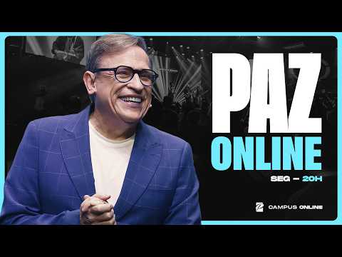 Culto Online 20h00 | Segunda, 09/03/2026 | Paz Church São Paulo