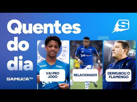 FLAMENGO TENTOU CARTADA POR ZÉ LUCAS • ARROYO E REFORÇO SÃO RELACIONADOS NO CRUZEIRO