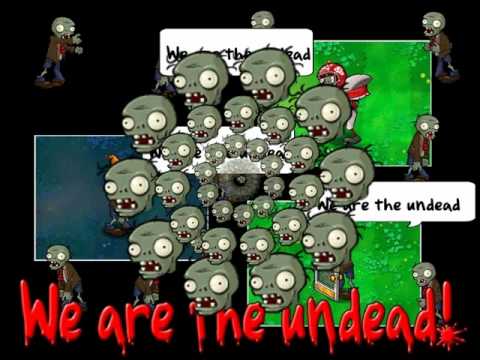 Plants vs. Zombies ending Music Video - Zombies on your Lawn