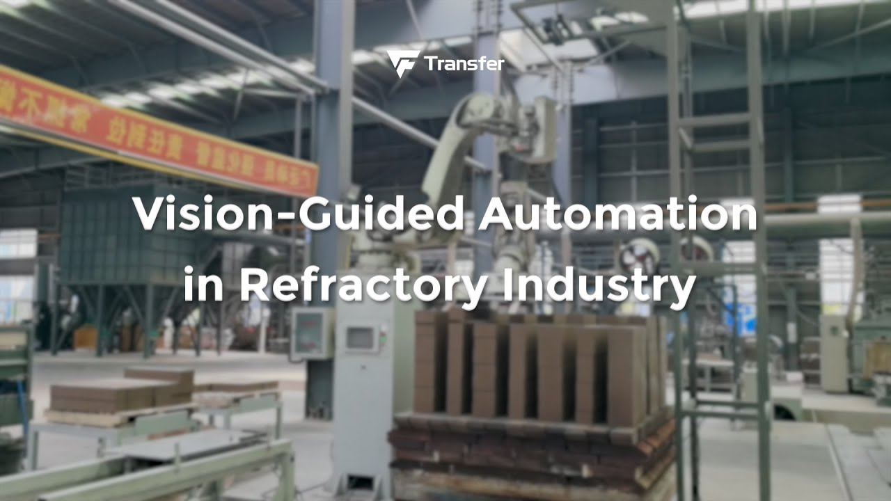 3D Vision-Guided Pick-and-Place in Refractory | Automation | Robotics | Machine Vision | AI