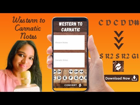 Western to Carnatic