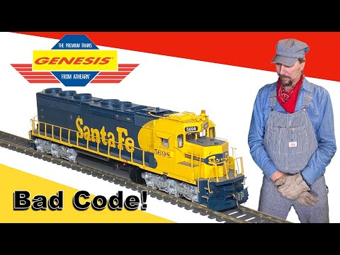 1st Gen Athearn Genesis SD45-2 Repair Time.