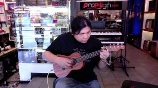 Video thumbnail for new Fender "Pa' ina" Electric Tenor Ukulele by ProPlugin