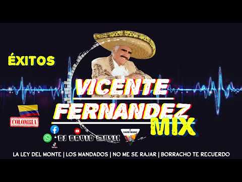 🔥Vicente Fernández 👑| MiX Edición 2025 ✘ Intro Oficial Dj David Music [ Éxitos Populares ]🎶